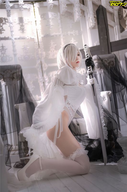 [桜满三时] 2B花嫁 Nier 2B Bride-幻想世界