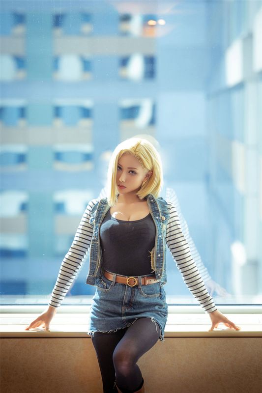 HaneAme 雨波 — Dragon ball Android 18-幻想世界