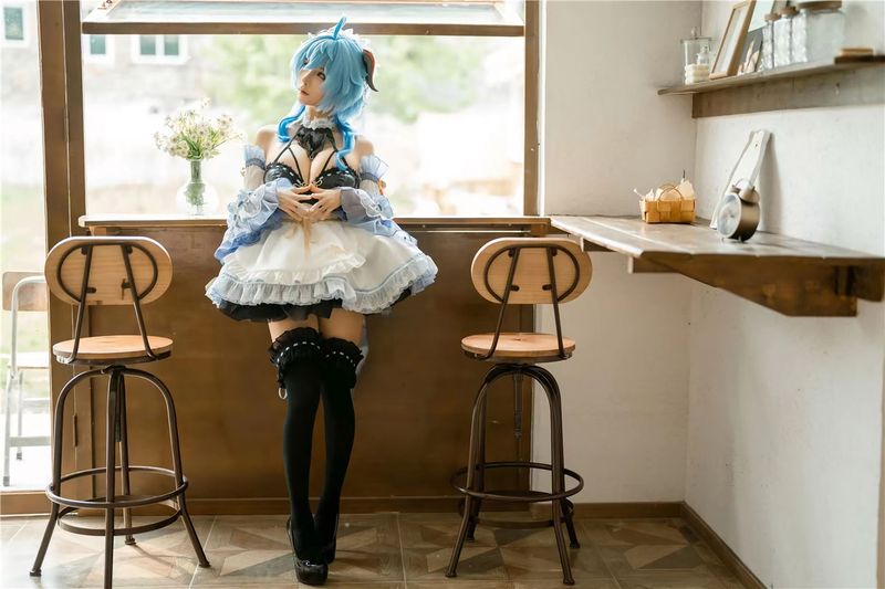 蠢沫沫 -  甘雨女仆-幻想世界