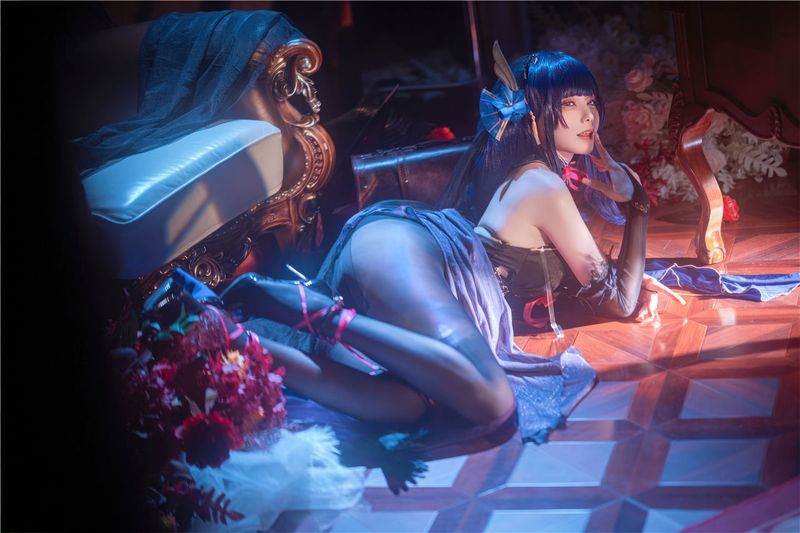 [安食Ajiki] 雷电将军魅魔-幻想世界