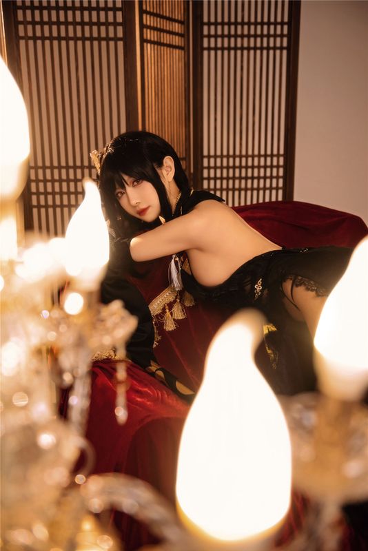 [shika小鹿鹿]碧蓝航线镇海 奇奢花苑-幻想世界