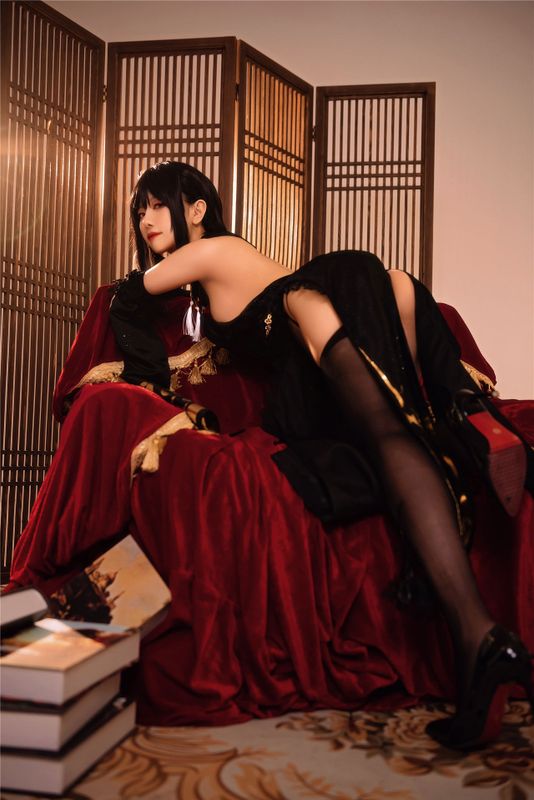 [shika小鹿鹿]碧蓝航线镇海 奇奢花苑-幻想世界