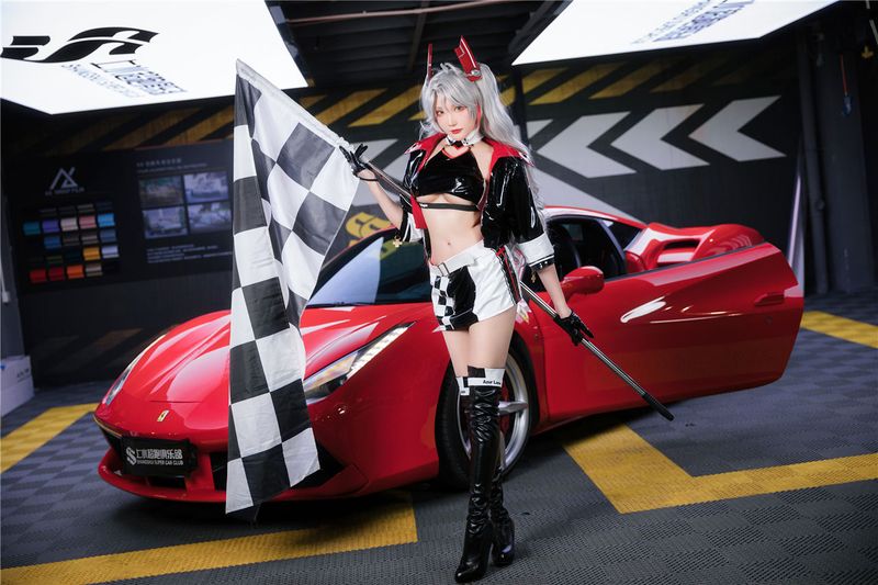 [Momoko葵葵&瓜希酱]碧蓝航线欧根&企业-幻想世界