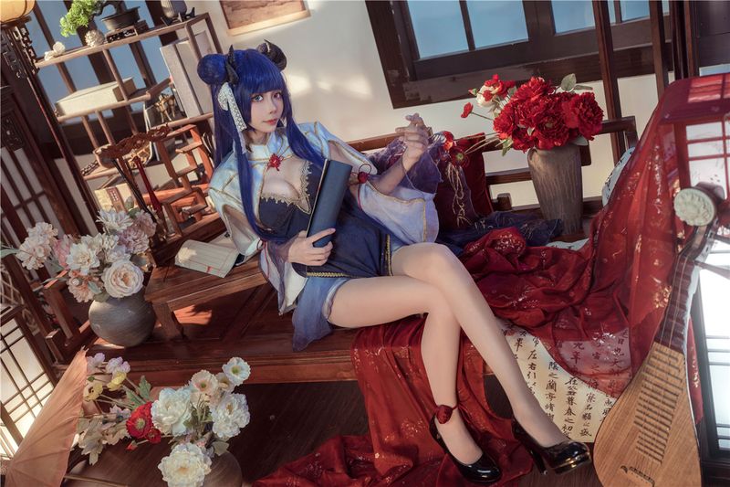 [艾西Aiwest]碧蓝航线伊吹 新年旗袍-幻想世界