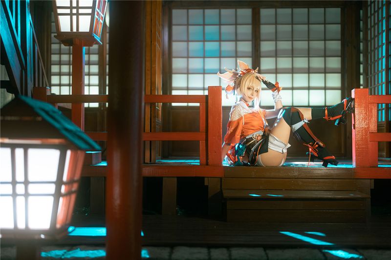 蠢沫沫 宵宫-幻想世界