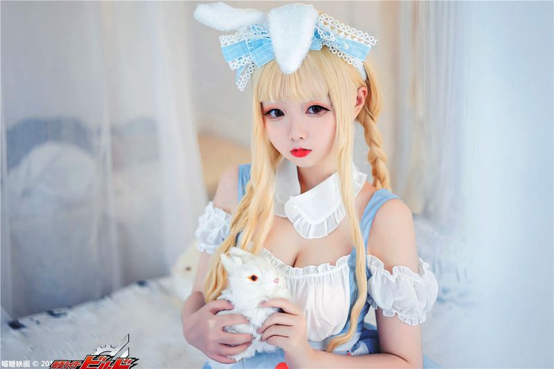 喵糖映画 Vol.053 嶋葵 蓝色兔子-幻想世界