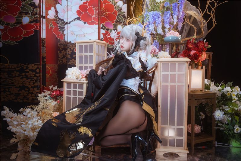 萌芽儿 - 白兔和服-幻想世界