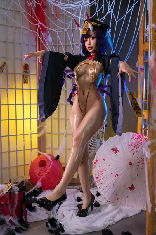 Umeko J cosplay Shuten Douji-幻想世界