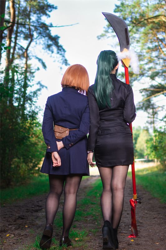 Yuzu Pyon X Virtual Geisha - Maki X Nobara-幻想世界