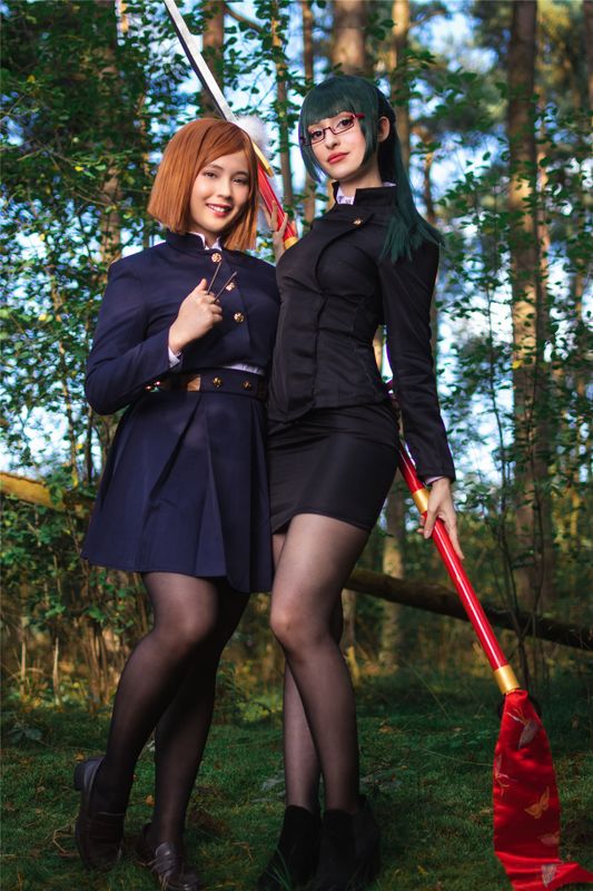 Yuzu Pyon X Virtual Geisha - Maki X Nobara-幻想世界