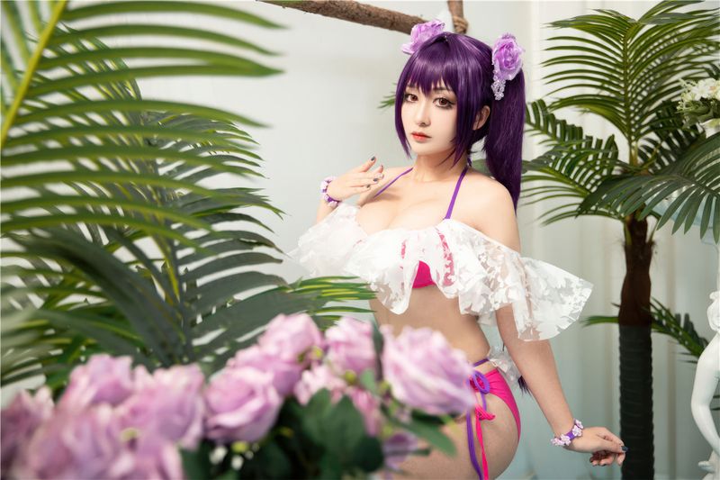 洛璃LoLiSAMA - 斯卡蒂泳装-幻想世界